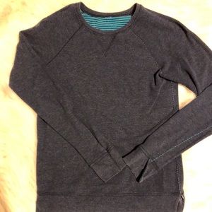 Lululemon reversible crew neck sweater sz6